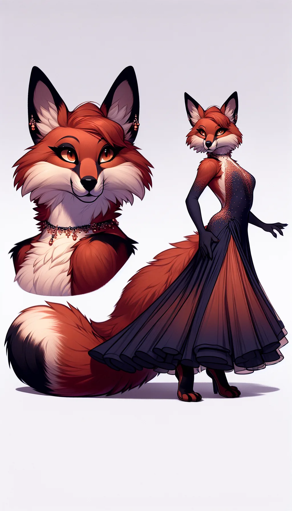 Foxyana in tango deviation — the silence between phrases