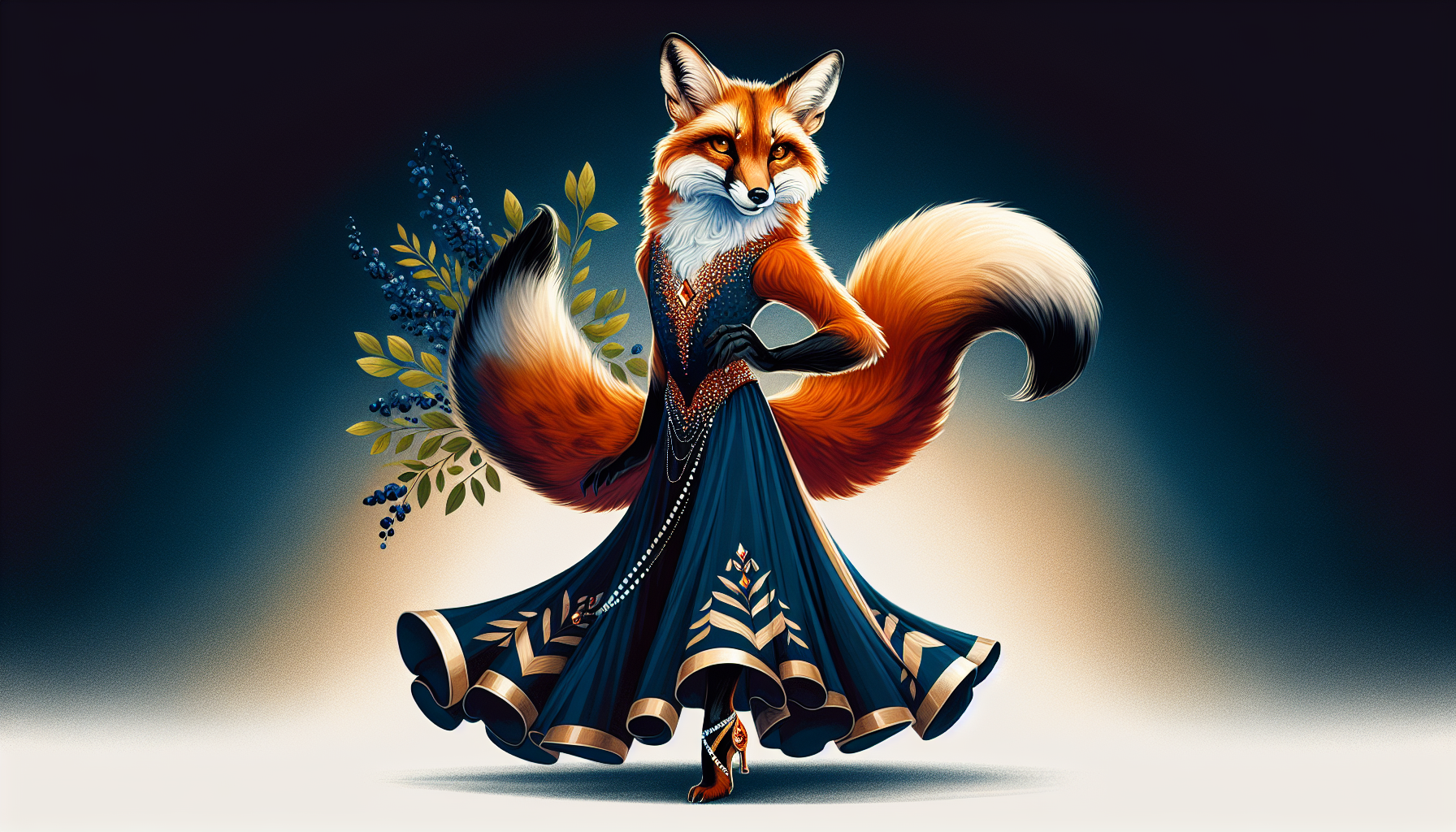 Foxyana taking a stage bow at the Lviv National Opera House